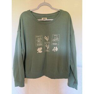 Pact Women’s Green Crewneck Organic Cotton XL